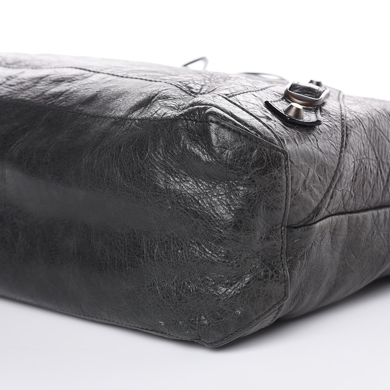Balenciaga Agneau Classic Hardware Day Hobo Anthracite 9 of 19