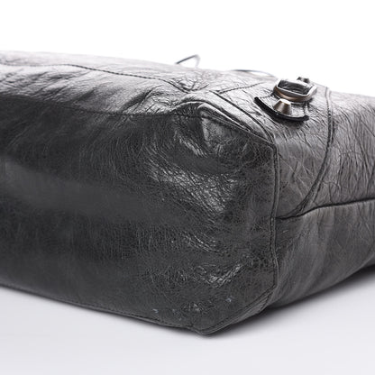 Balenciaga Agneau Classic Hardware Day Hobo Anthracite 9 of 19