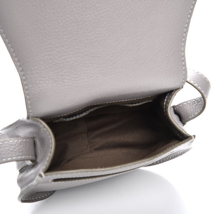 Chloe Calfskin Mini Marcie Round Crossbody Bag Cashmere Grey 5 of 7