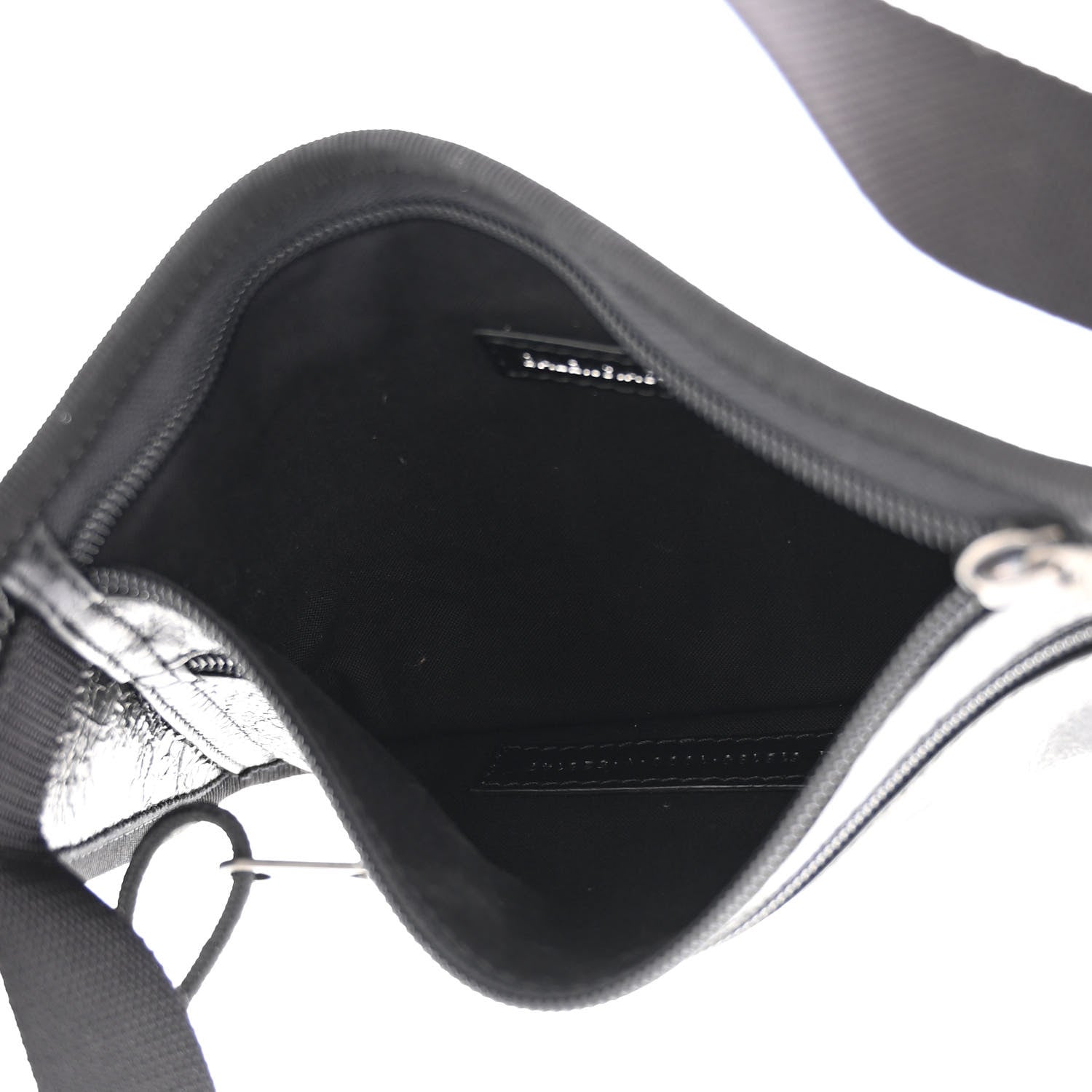 Balenciaga Agneau Arena Weekend Belt Wallet Black 5 of 10