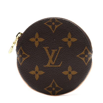 Louis Vuitton Monogram Round Coin Purse 1 of 9