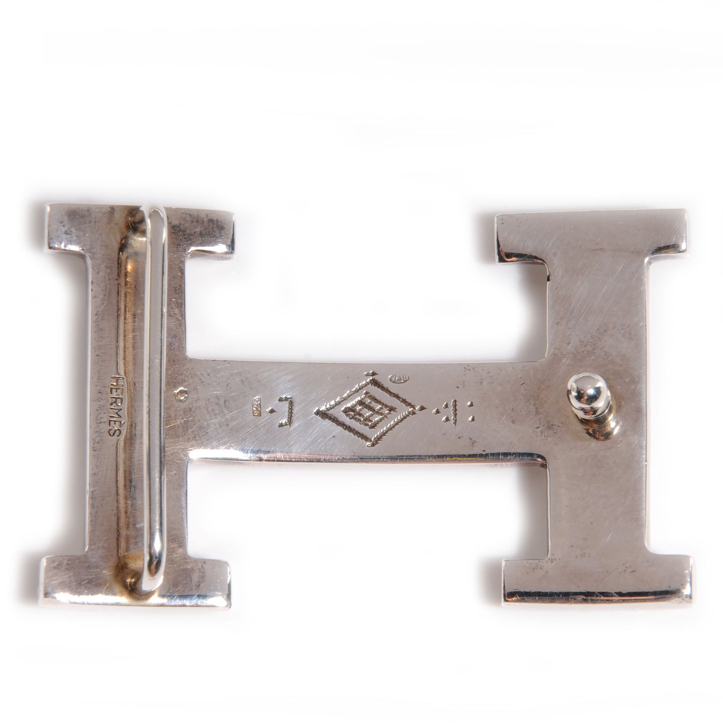 Sterling Silver Touareg 32mm H Belt Buckle