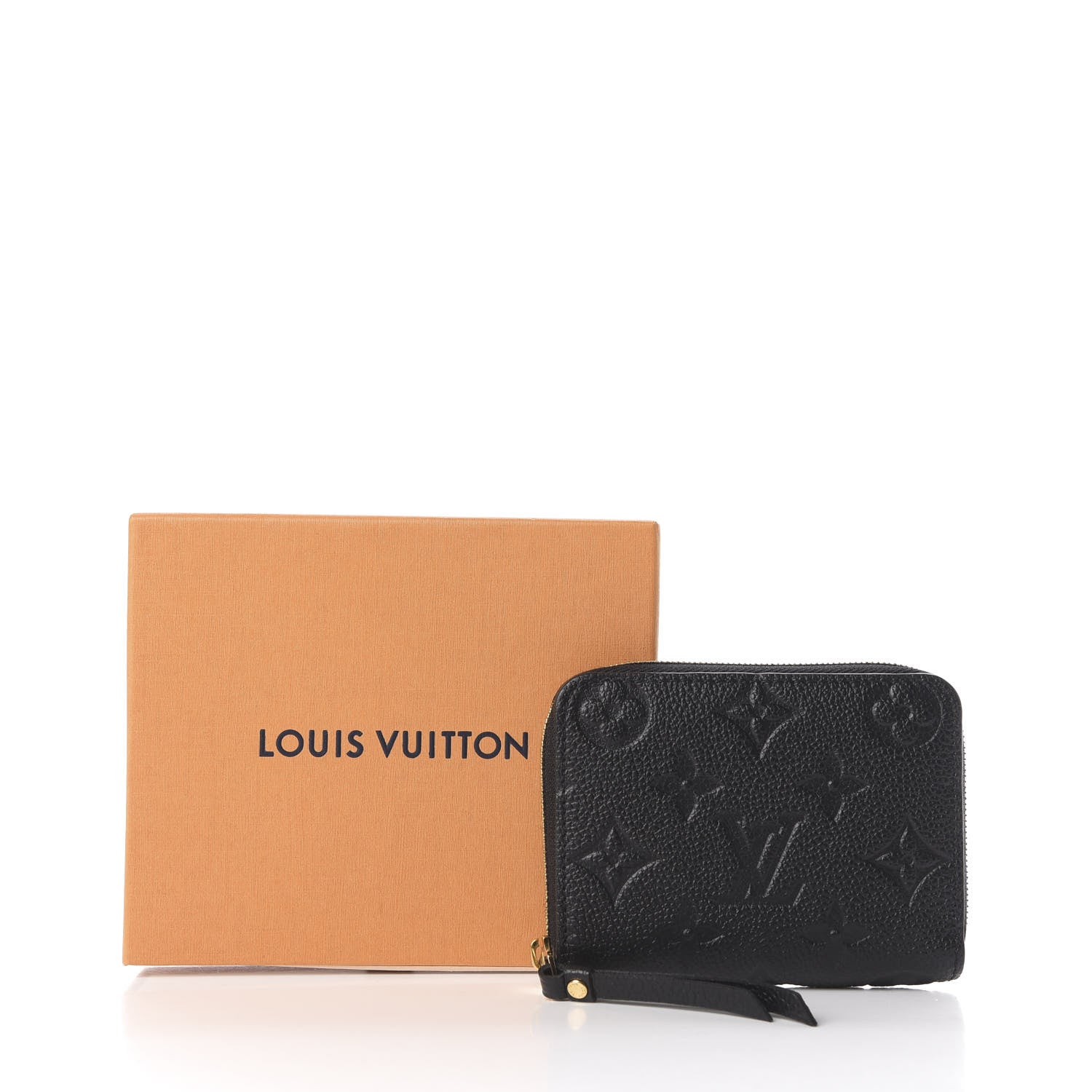 Louis Vuitton Empreinte Zippy Coin Purse Black 9 of 9