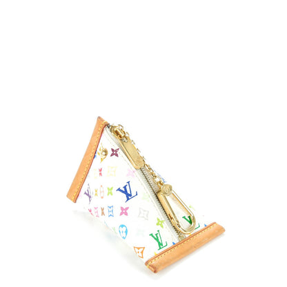 Louis Vuitton Monogram Multicolor Berlingot Coin Purse White 4 of 8