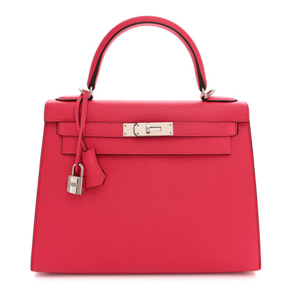Hermes Epsom Kelly Sellier 28 Rose Extreme 1 of 12
