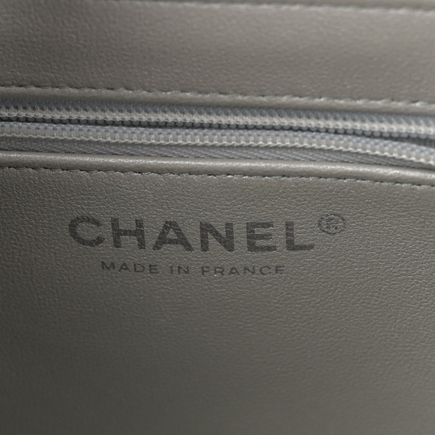 Mirror Calfskin Metallic Calfskin Quilted Nano Kelly Shopper Silvery