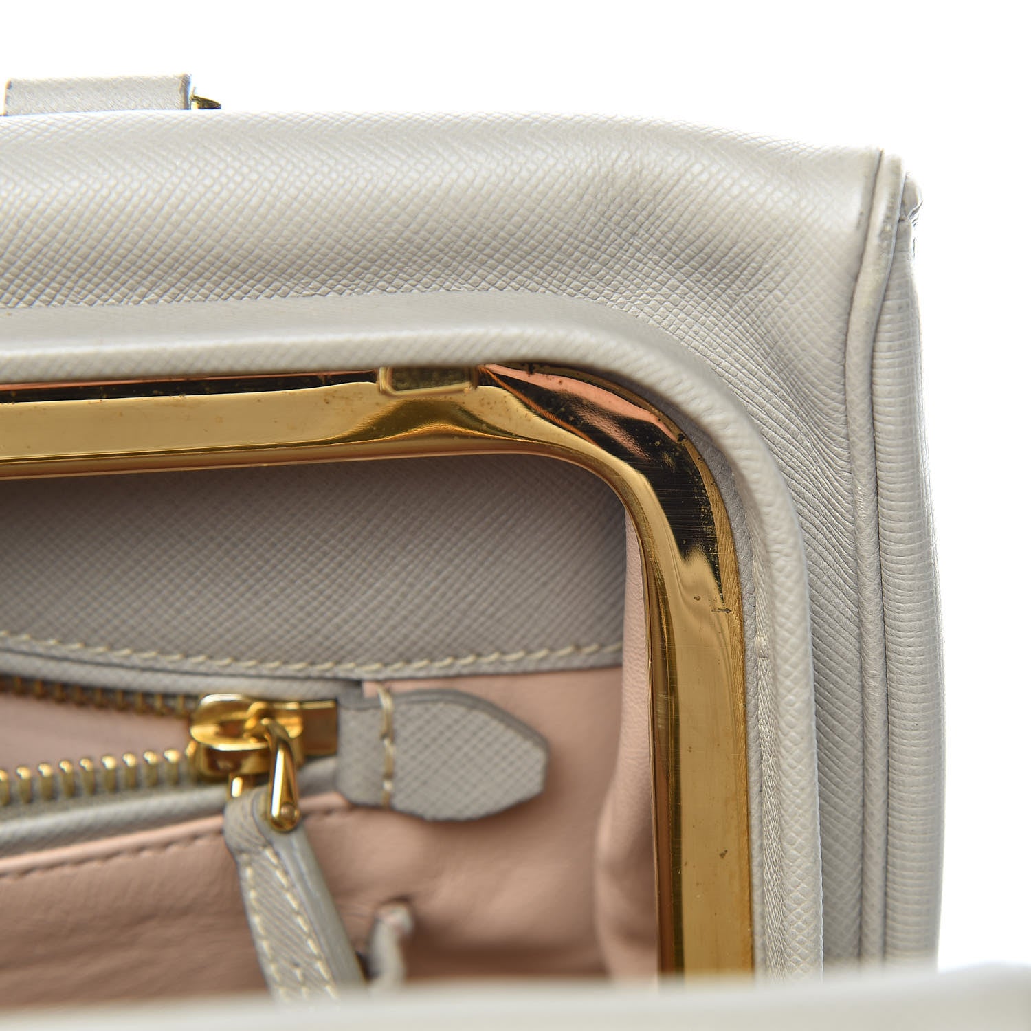 Prada Saffiano Tote Argilla 13 of 35