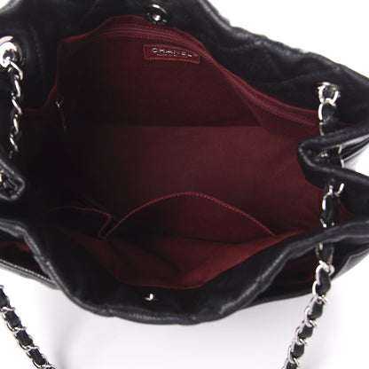 Chanel Caviar Quilted CC Timeless Soft Tote Black 4 of 9