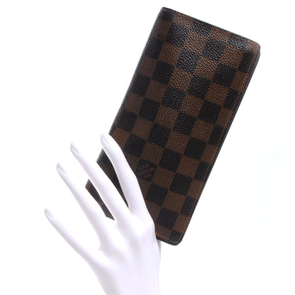 Louis Vuitton Damier Ebene Brazza Wallet 2 of 9