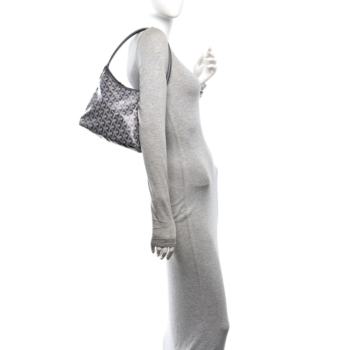 Goyard Goyardine Mini Boheme Hobo Grey 2 of 11