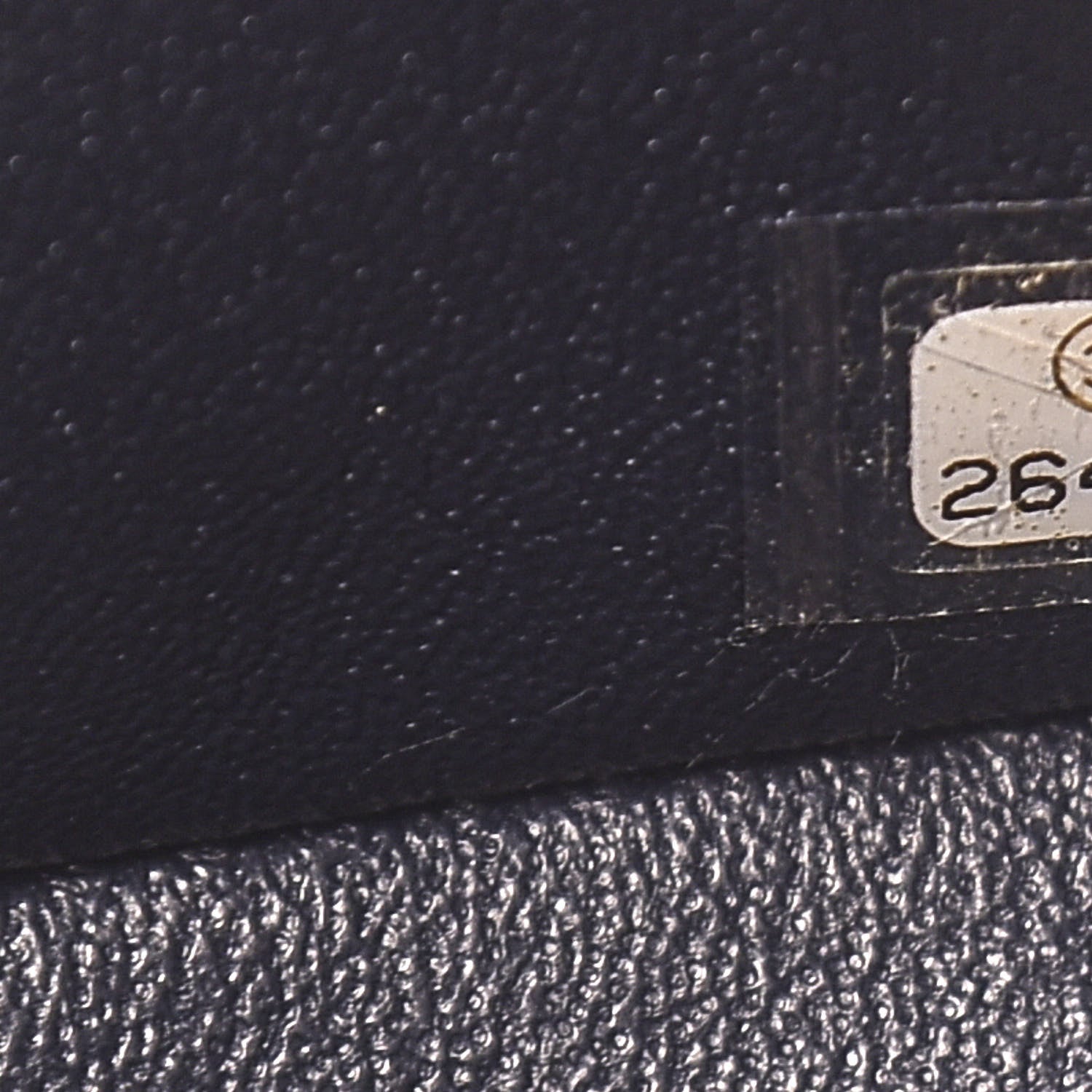 Chanel Caviar Quilted Medium Double Flap Navy 7 of 11