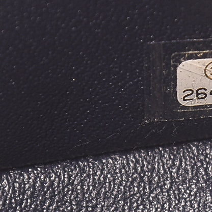 Chanel Caviar Quilted Medium Double Flap Navy 7 of 11