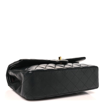 Chanel Lambskin Quilted Medium Double Flap Black 4 of 10