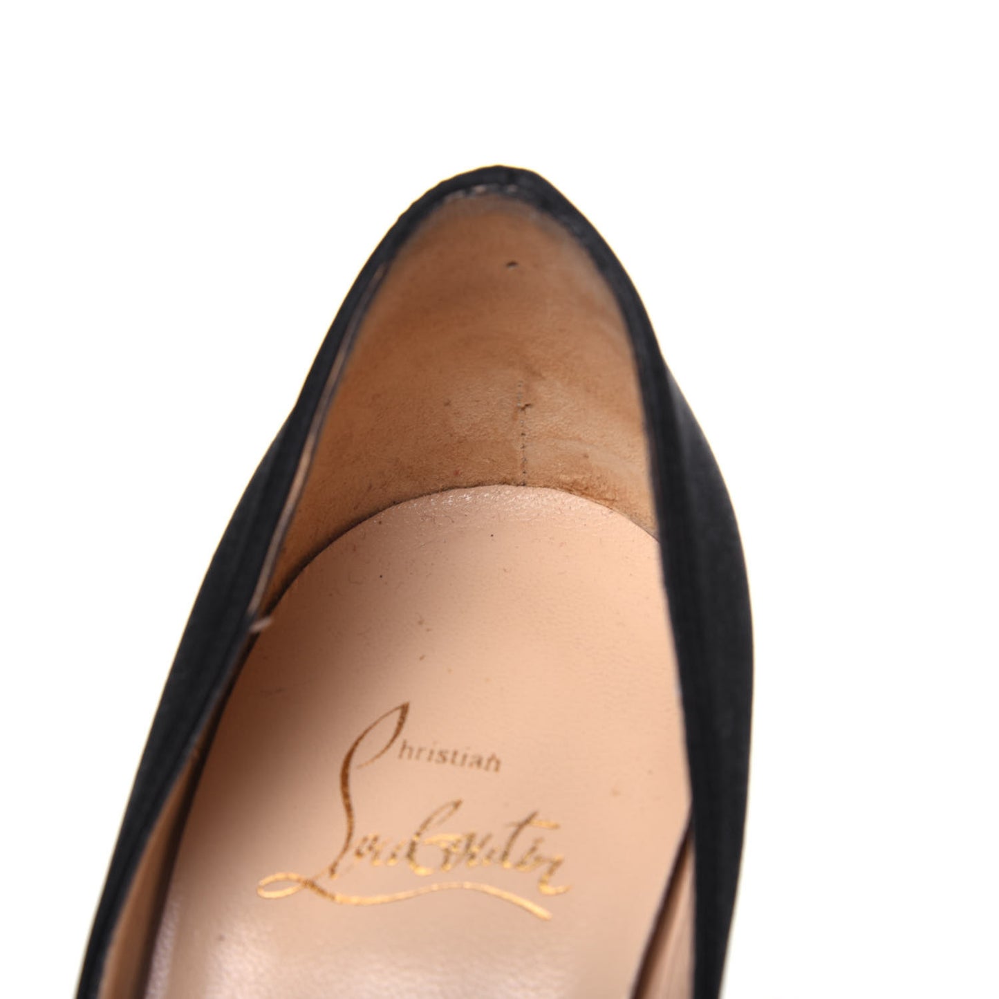Crepe Satin Madame Butterfly 120 Pumps 38.5 Black