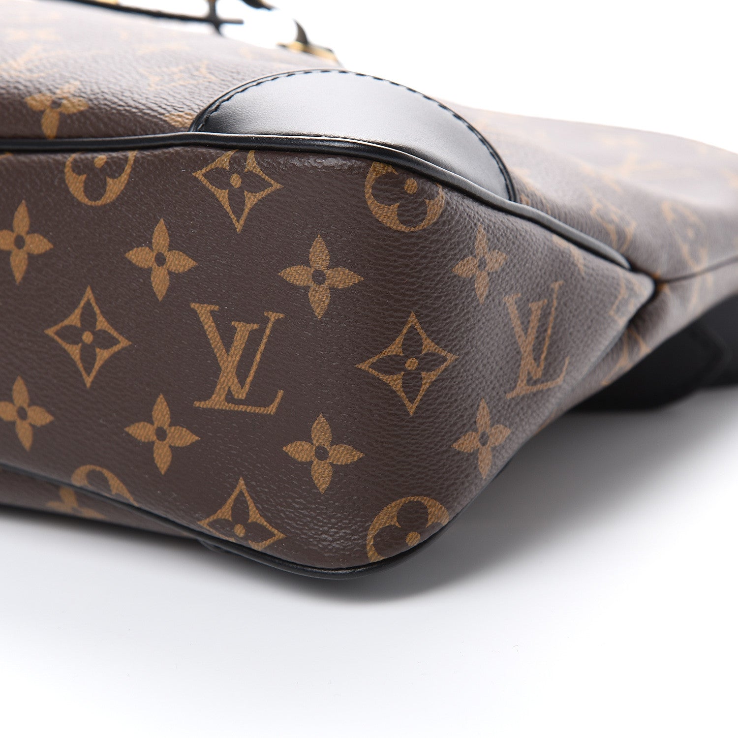 Louis Vuitton Monogram Odeon MM Black 9 of 10