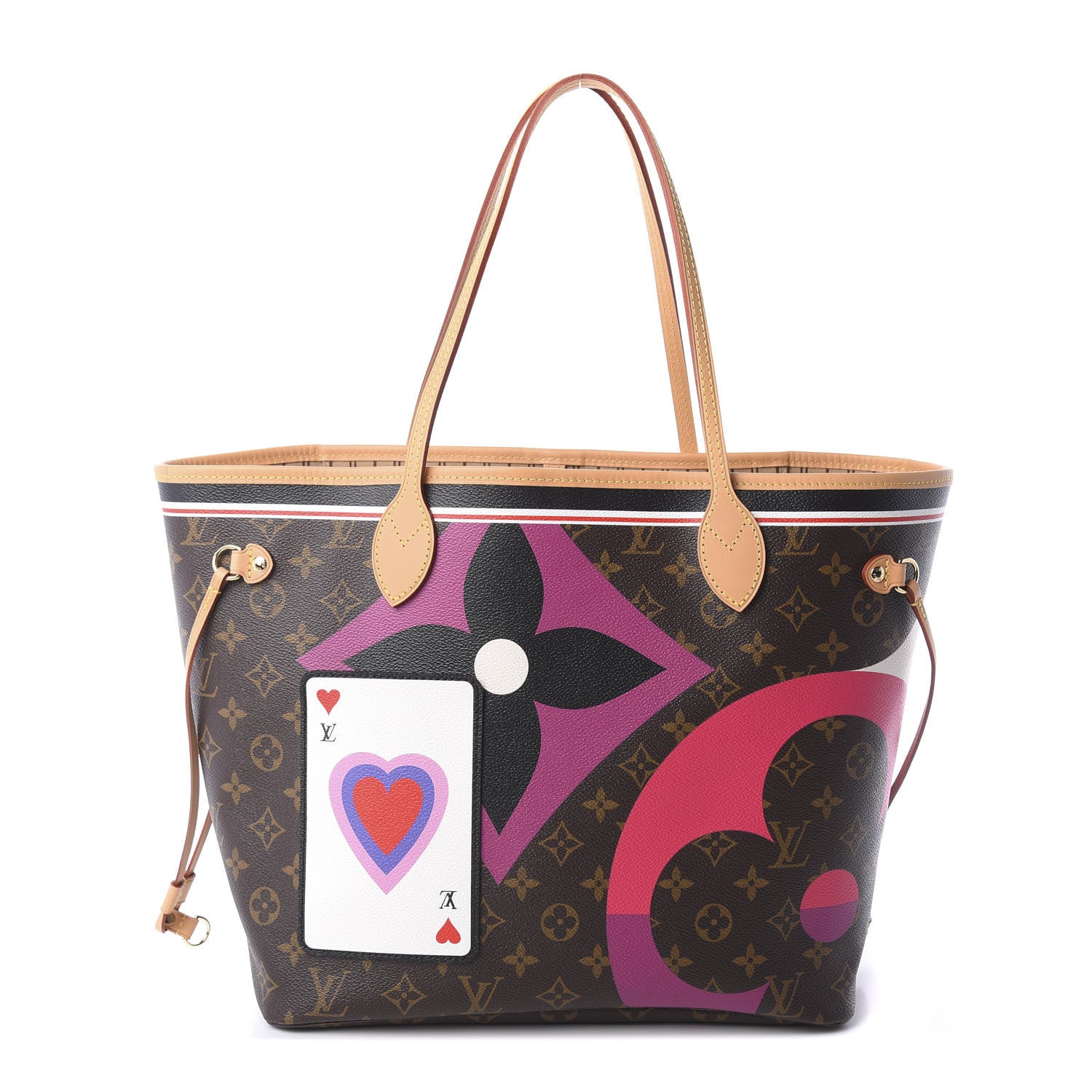 Louis Vuitton Monogram Game On Neverfull MM 1 of 9