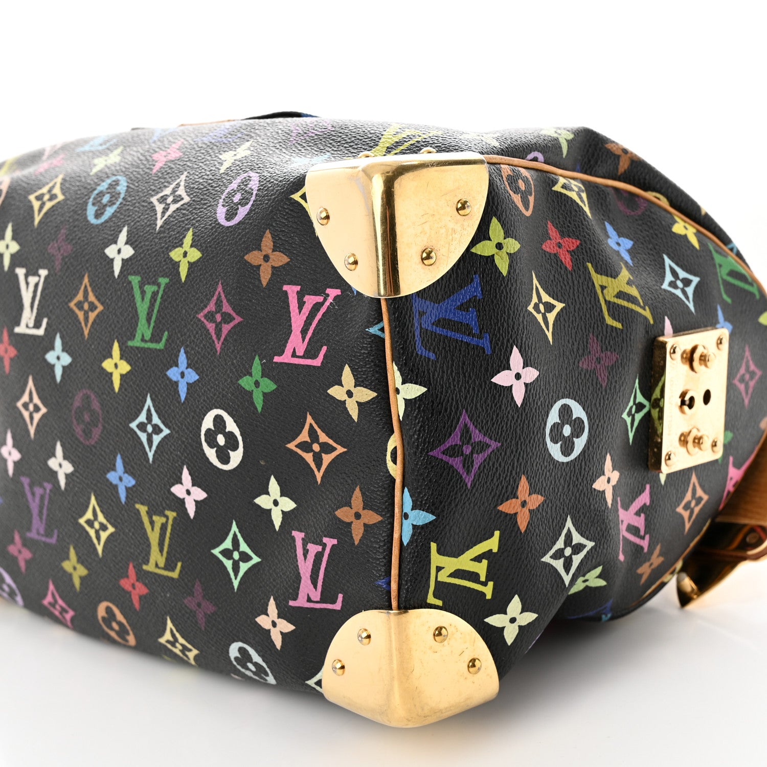 Louis Vuitton Monogram Multicolor Speedy 30 Black 9 of 18
