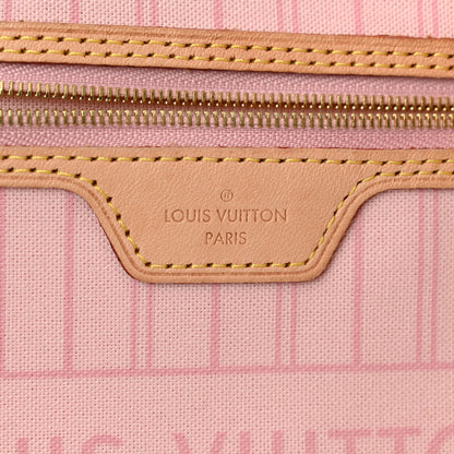 Louis Vuitton Damier Azur Neo Neverfull GM Rose Ballerine 8 of 11