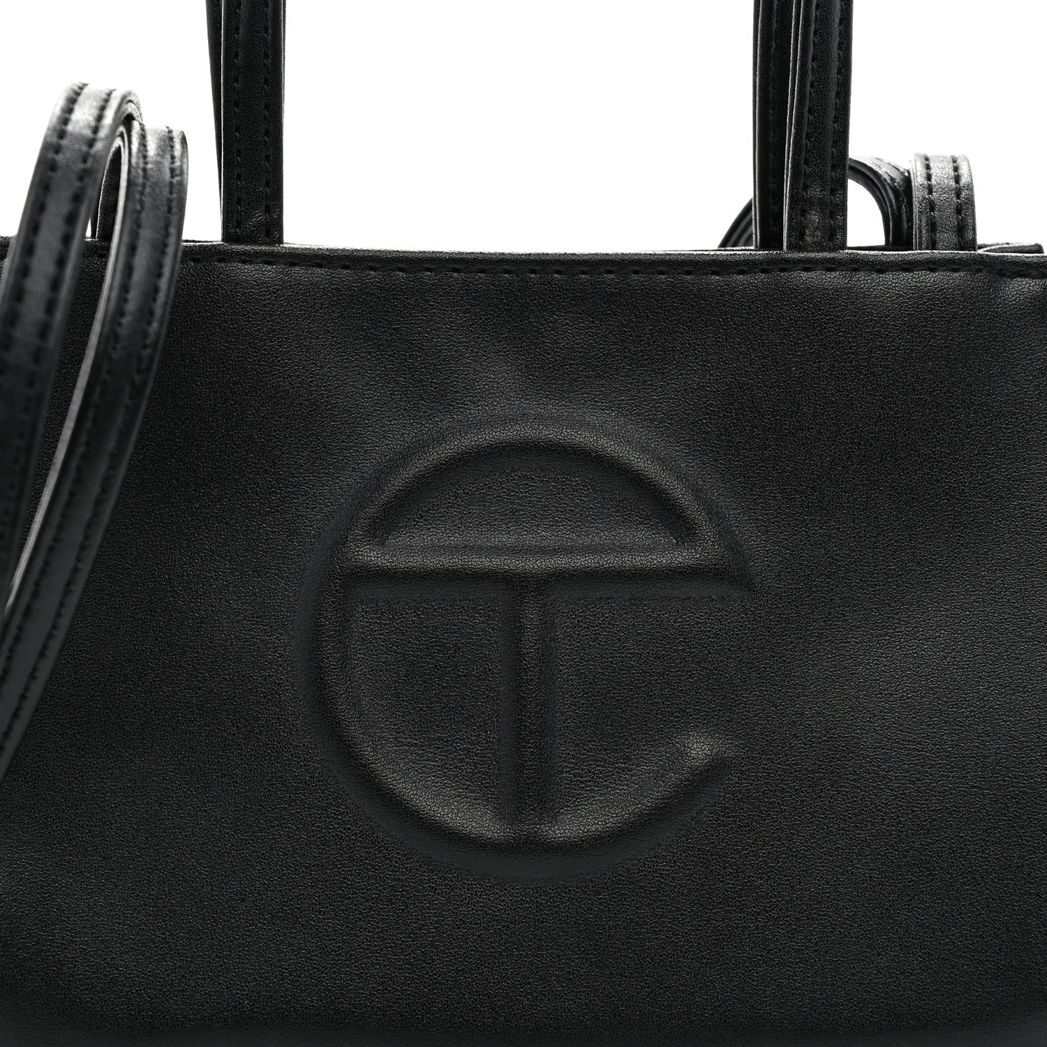 Telfar Vegan Leather Small Shopping Bag Black 9 of 11