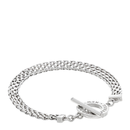 Tiffany Sterling Silver Somerset Toggle Bracelet 1 of 5