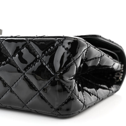 Chanel Patent Calfskin Quilted 2.55 Reissue 225 Flap So Black 10 of 12