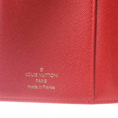Louis Vuitton Damier Ebene Complice Trunks and Bags Small Ring Agenda Red 6 of 6