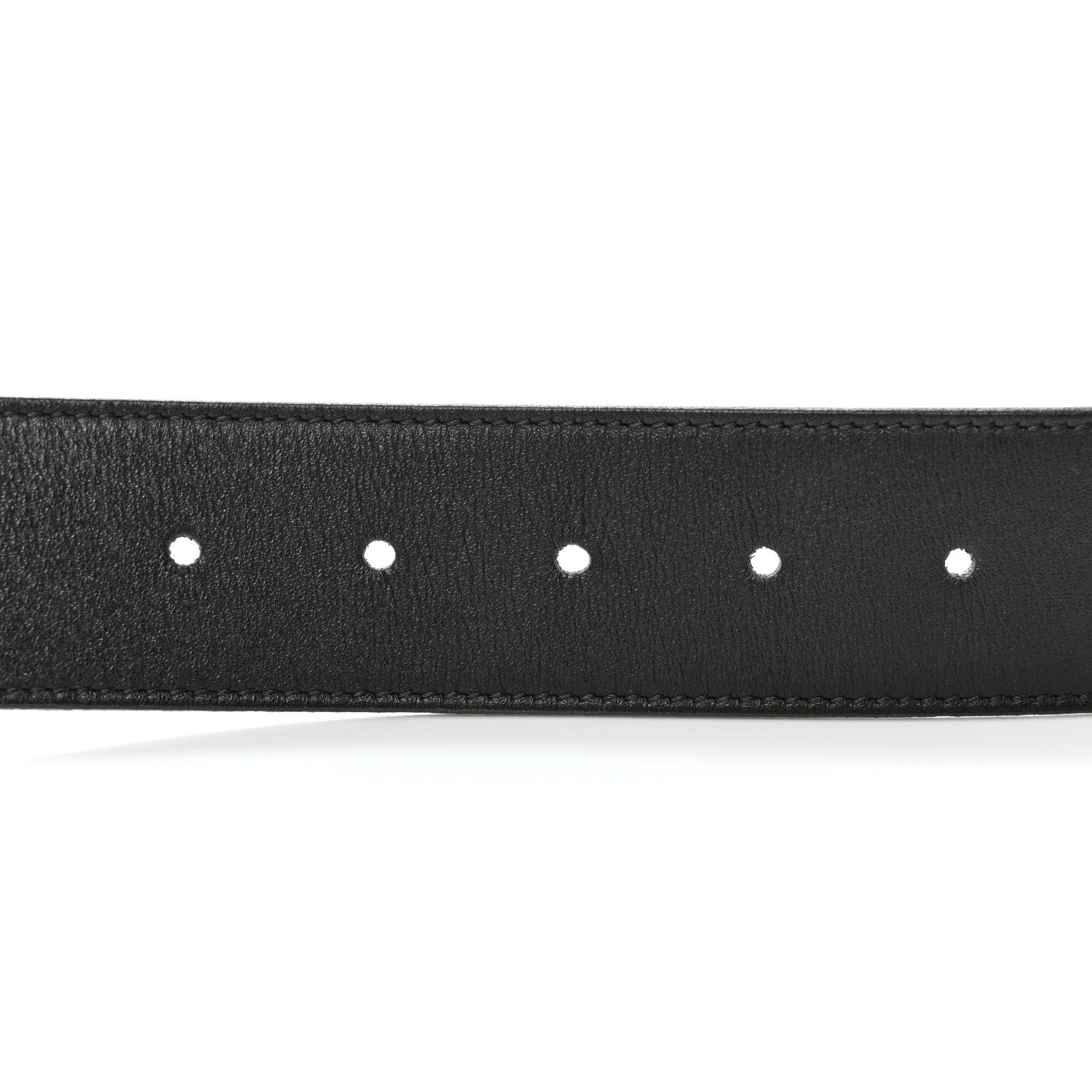 Gucci Moon Calfskin Nickel Double G 40mm Belt 85 34 Black 3 of 9
