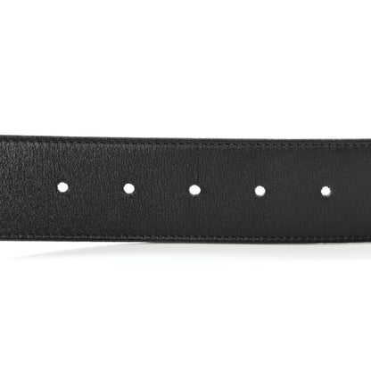 Gucci Moon Calfskin Nickel Double G 40mm Belt 85 34 Black 3 of 9