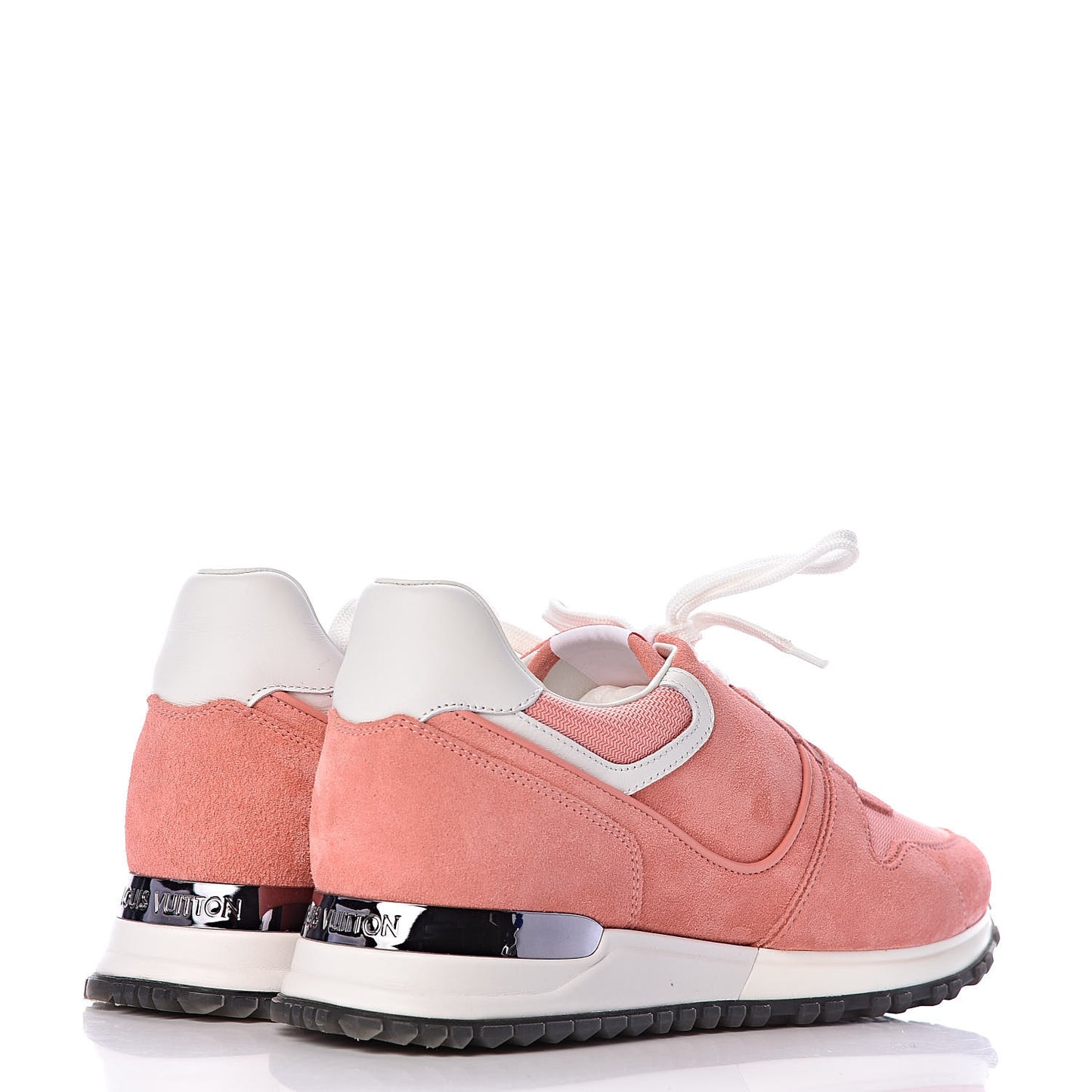 Nubuck Suede Run Away Sneakers 36 Pink