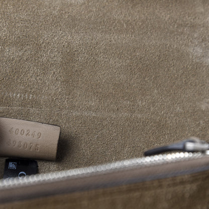 Gucci GG Supreme Monogram Small Dionysus Shoulder Bag Taupe 10 of 11