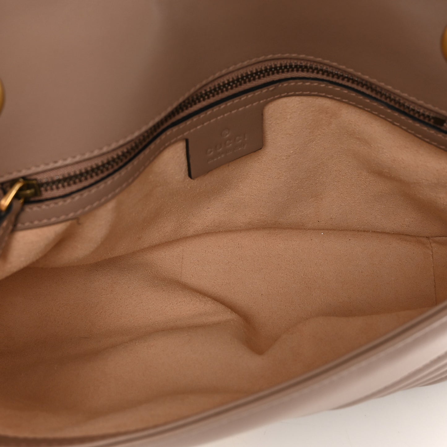 Calfskin Matelasse Small GG Marmont Shoulder Bag Porcelain Rose