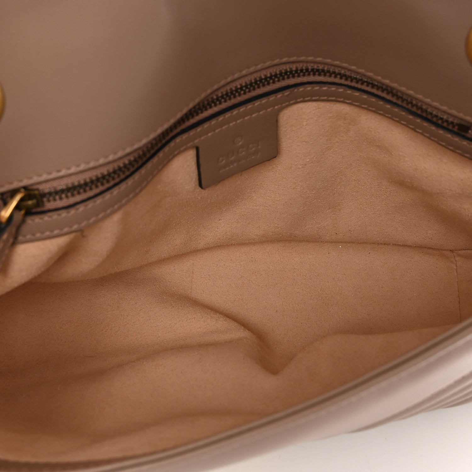 Gucci Calfskin Matelasse Small GG Marmont Shoulder Bag Porcelain Rose 6 of 10