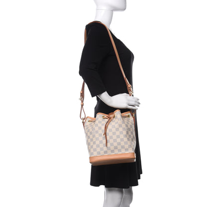 Louis Vuitton Damier Azur Noe BB 2 of 12