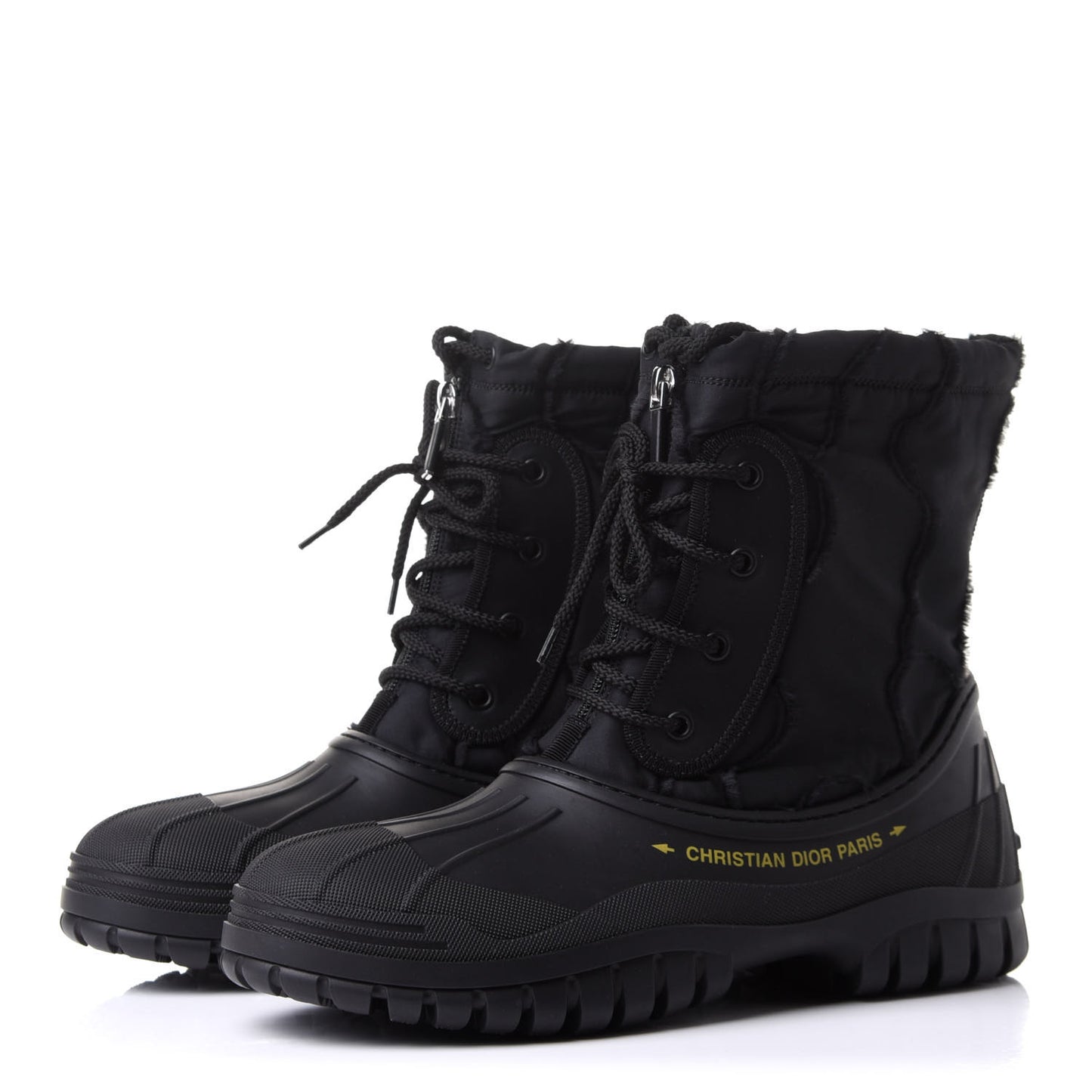 Rubber Nylon D-Venture Boots 40 Black