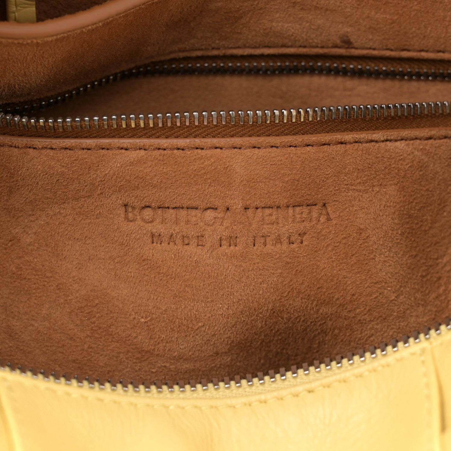 Bottega Veneta Paper Calfskin Maxi Intrecciato Arco Camera Bag Butter 6 of 13