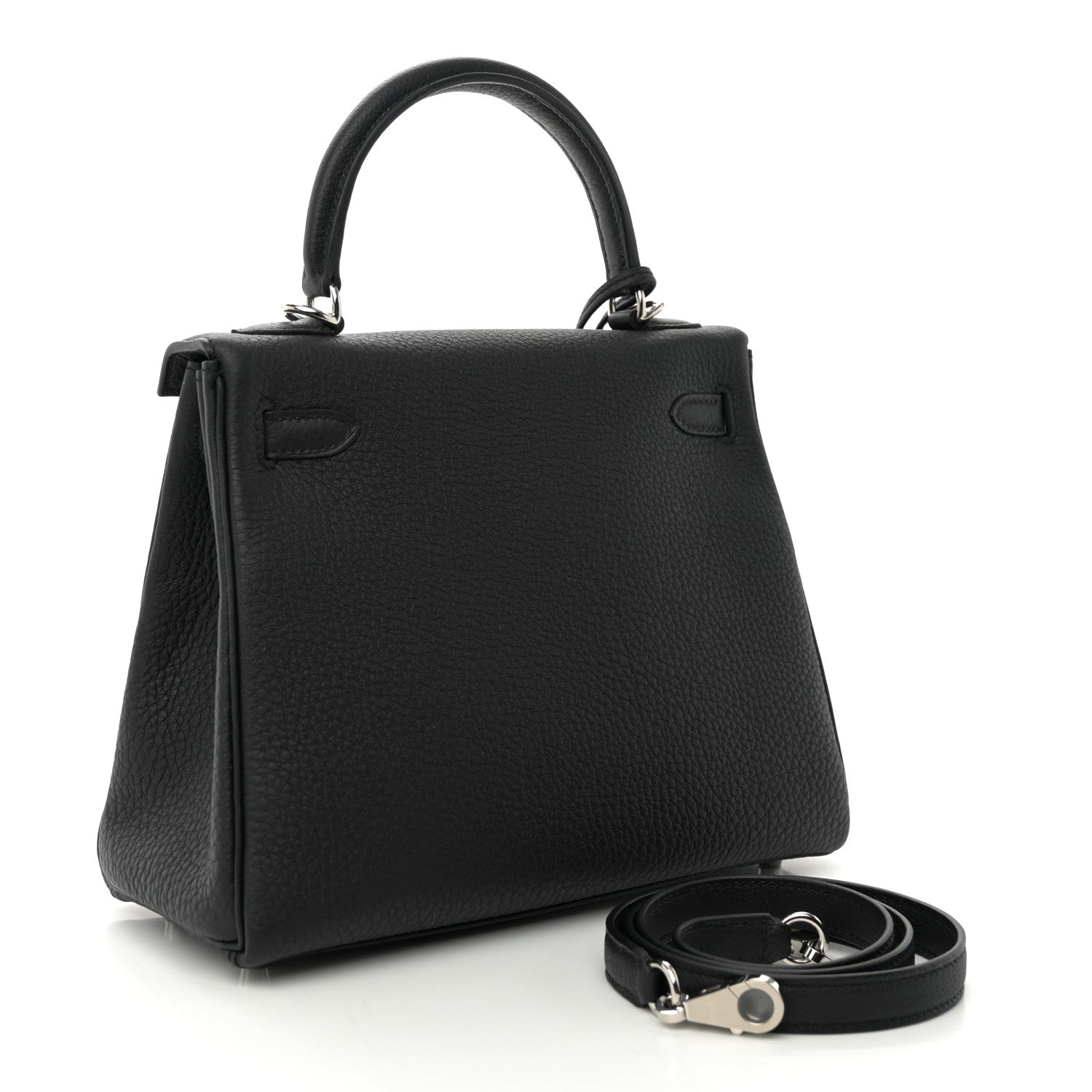 Hermes Togo Kelly Retourne 25 Black 3 of 10