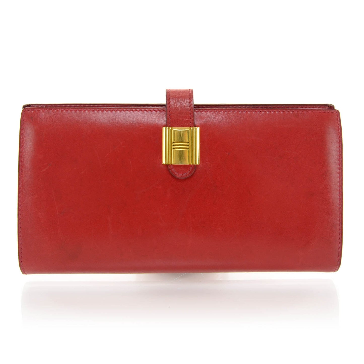Box Calf Cadena Wallet