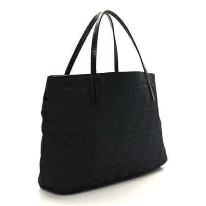Fendi Zucca Tote Black 3 of 10