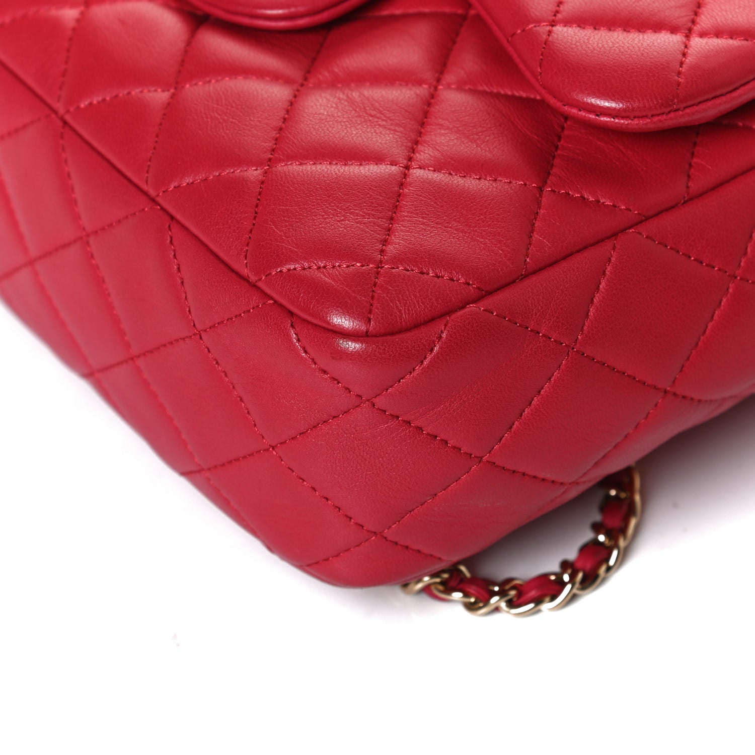 Chanel Lambskin Quilted Small In Seoul Backpack Red 10 of 11