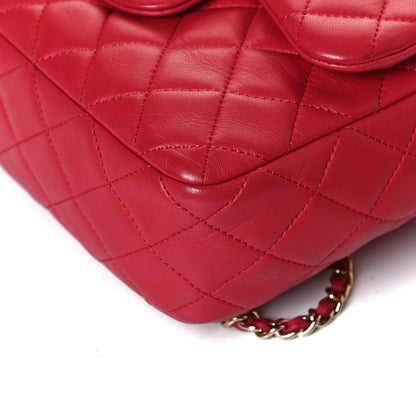 Chanel Lambskin Quilted Small In Seoul Backpack Red 10 of 11
