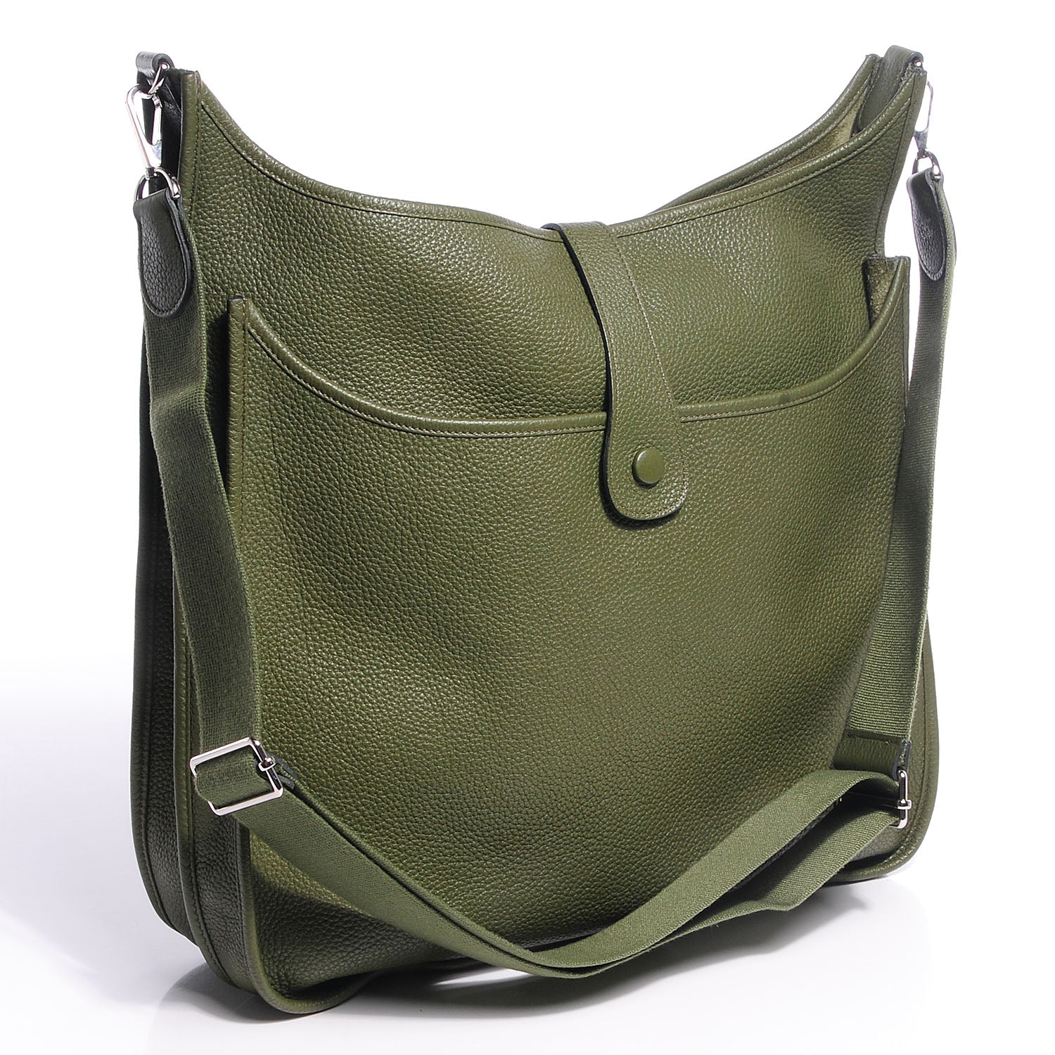 Hermes Taurillon Clemence Evelyne III TGM Vert Veronese 6 of 13