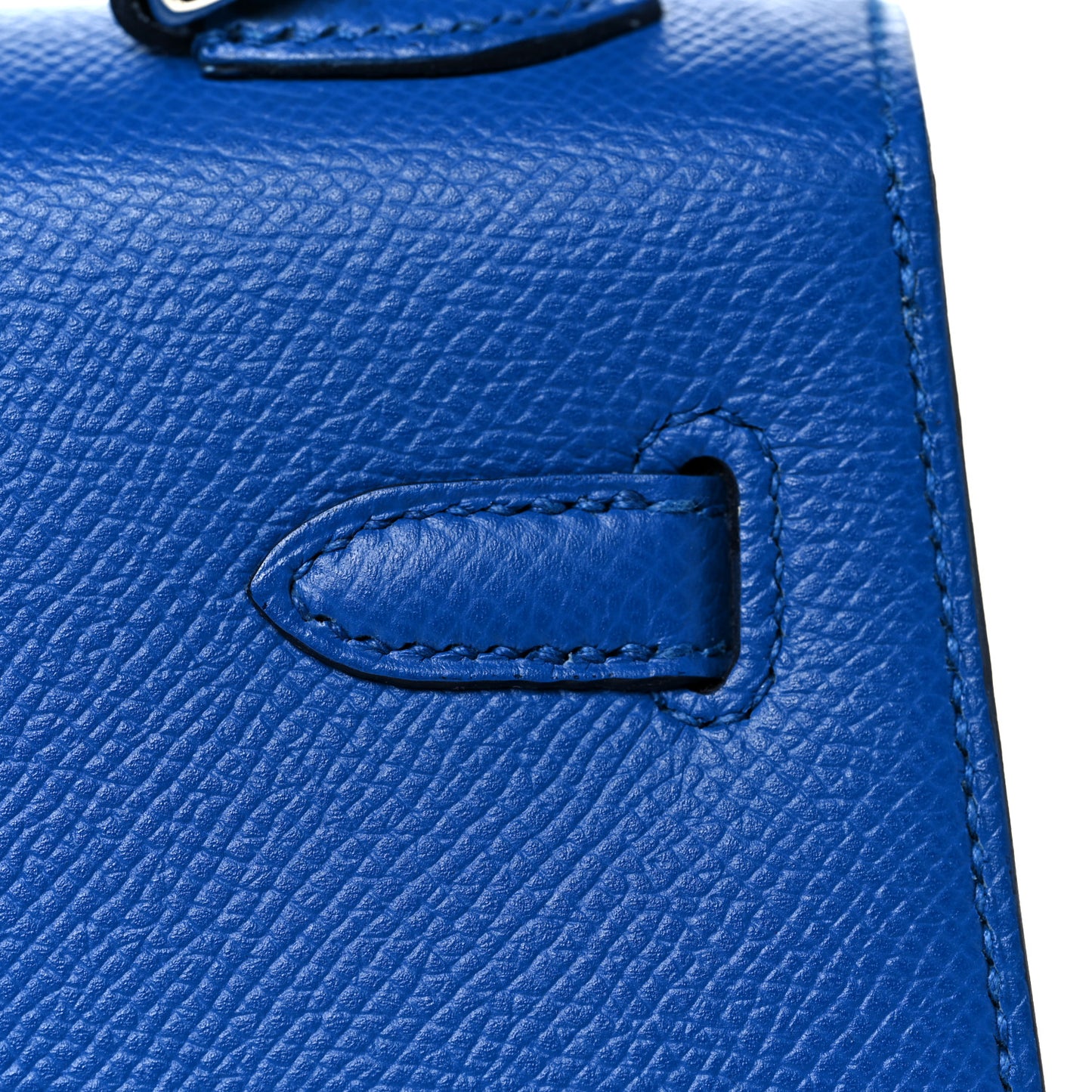 Epsom Kelly Sellier 25 Bleu Zellige
