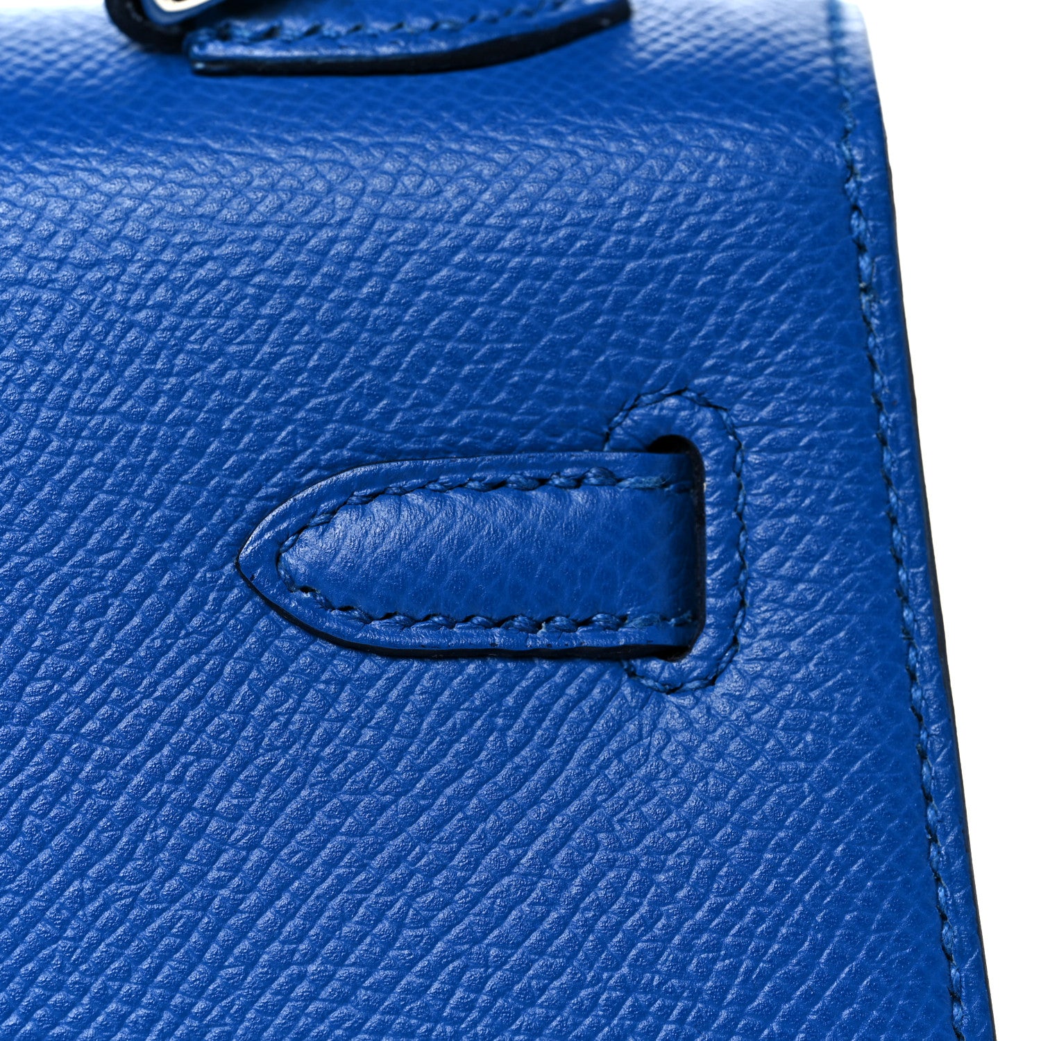 Hermes Epsom Kelly Sellier 25 Bleu Zellige 11 of 38