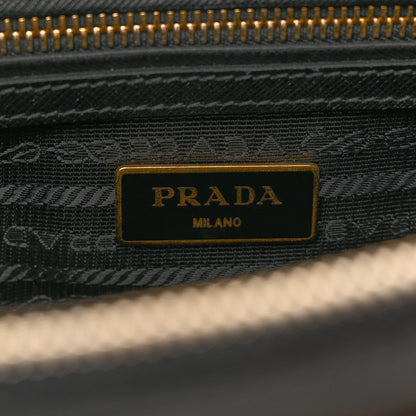 Prada Saffiano Small Galleria Double Zip Tote Black 6 of 10