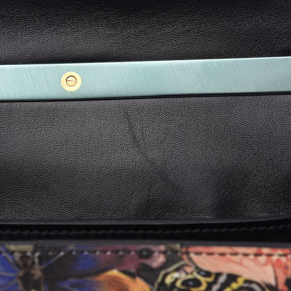 Valentino Garavani Canvas Vitello Camubutterfly Va Va Voom Shoulder Bag Multicolor 12 of 16