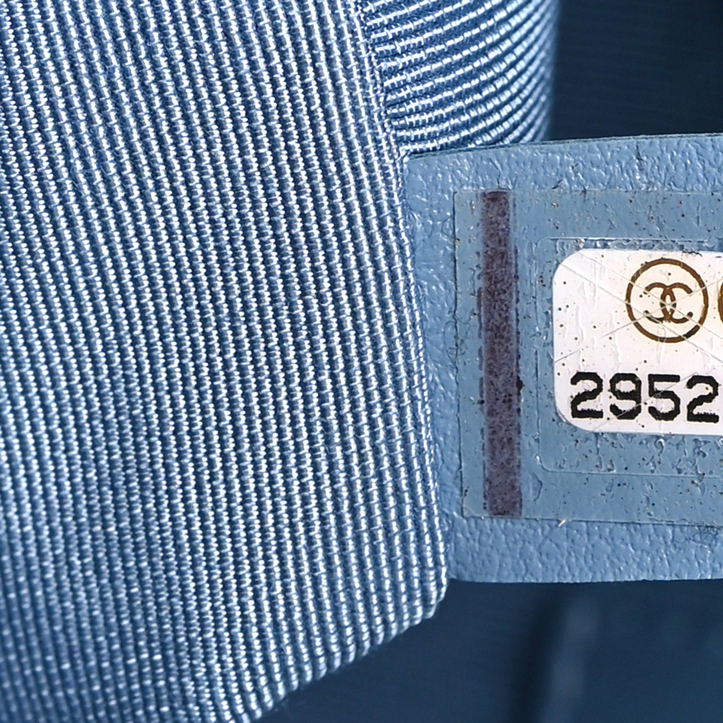 Lambskin Quilted All Around Flap Blue