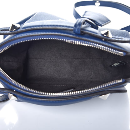 Fendi Vitello Dolce Mini By The Way Boston Bag Blue 5 of 7