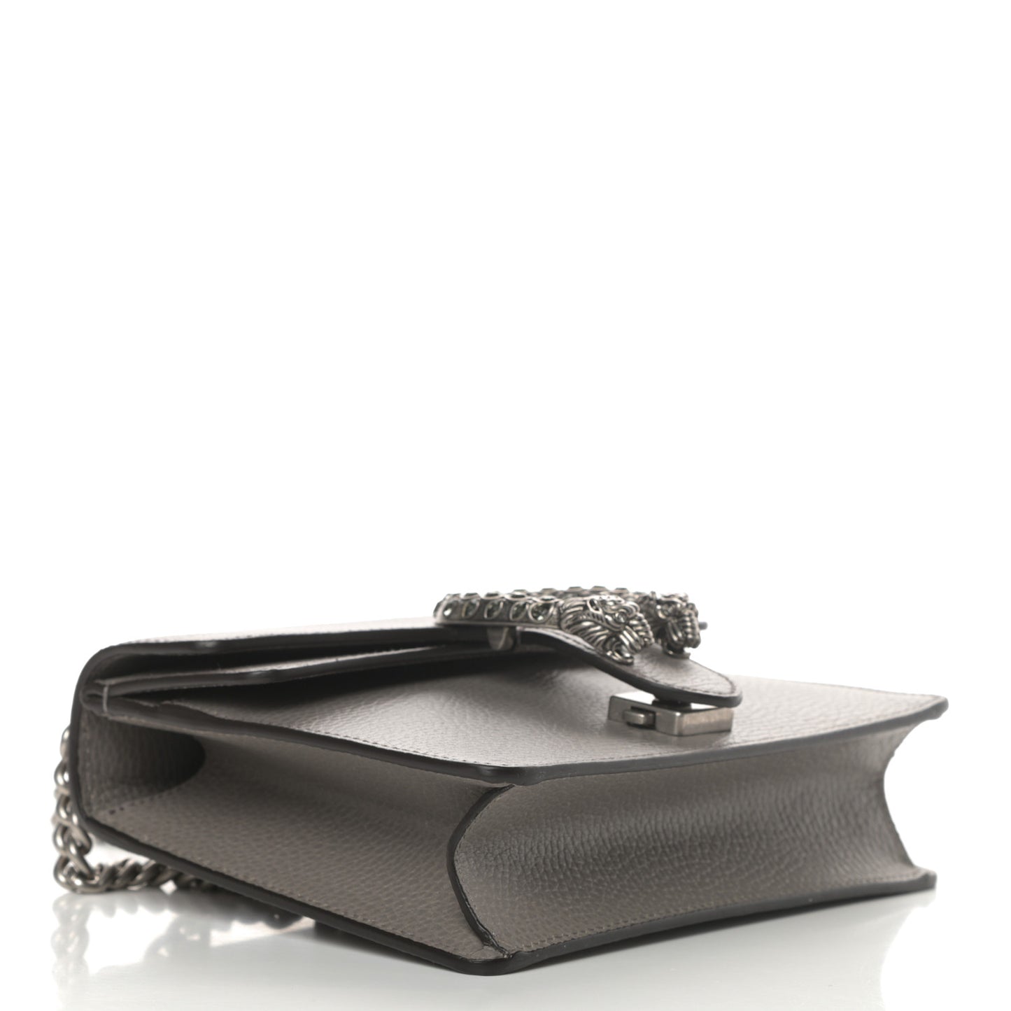 Calfskin Mini Dionysus Shoulder Bag Dusty Grey
