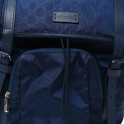 Gucci Nylon Monogram Medium Light Double Buckle Backpack Tide 8 of 10