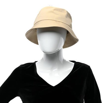 Burberry Cotton Gabardine Bucket Hat L Honey 2 of 7